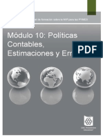 10 Políticas Contables, Estimaciones y Errores