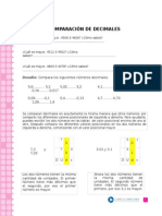 comparar decimales