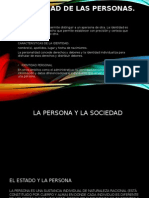 La Identidad de Las Personas