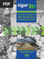 Gererenciamento de Resíduos Sólidos na Construção Civil