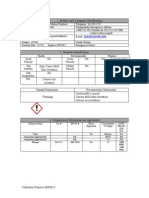 Mavidon Makeup Remover MSDS