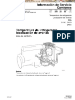 Manual Temperatura Refrigerante Camiones Volvo