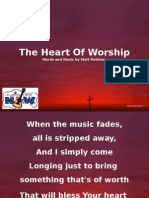 The Heart of Worship: Words and Music by Matt Redman