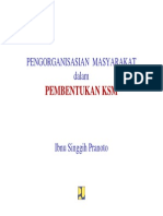 Pengorganisasian Masyarakat dalam Pembentukan KSM