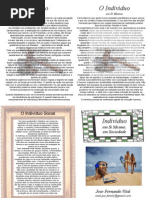 Projetoserhumano.indivíduo e Sociedade