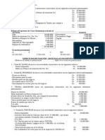 Ejercicio de Contabilidad Basica