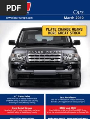 British Car Auctions March 2010