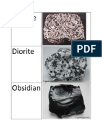 igneous rocks examples