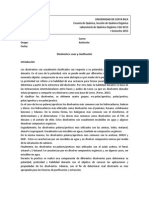 Disolventes: clasificación y propiedades