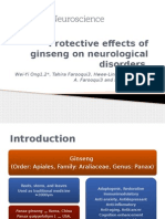 Protective Effects of Ginseng On Neurological Disorders