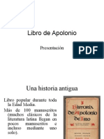 Presentación: El Libro de Apolonio