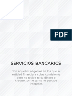 Diapositivas Servicios Bancarios