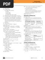 Apollo 13 Activities Answers