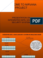 Welcome To Nirvana Project: Presentation On Integrated Data, Voice & Security System