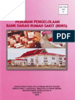 Pedoman Pengelolaan Bank Darah