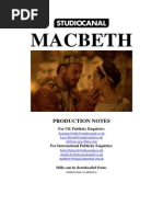Download macbeth press kit by Abi Naguib SN276625183 doc pdf
