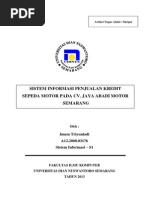 Download Jurnal Sistem Informasi Penjualan Kredit by Mimie Hitori SN276637439 doc pdf
