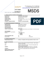 MSDS Grapefruit Seed Extract
