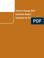 Climate Change 2014