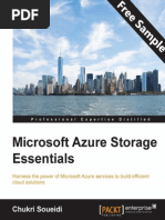 Microsoft Azure Storage Essentials - Sample Chapter