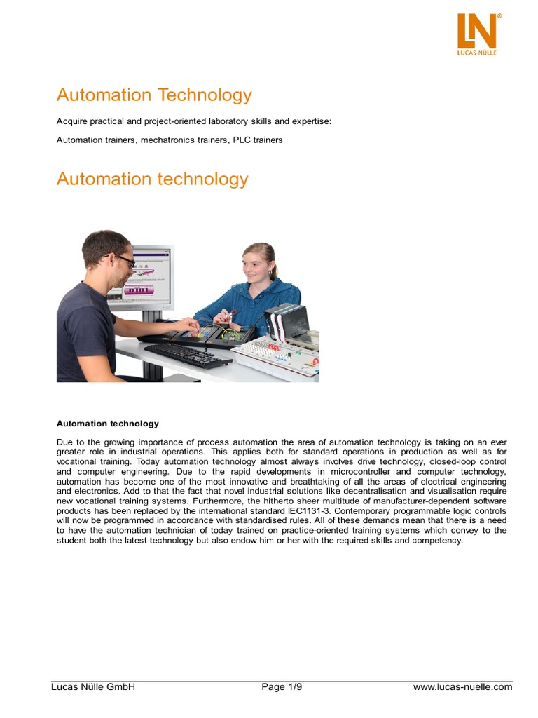 PLC Universal Application Simulator | PDF | Business | Technology ...