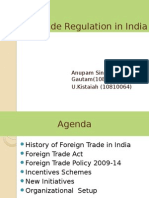 Foreign Trade Regulation in India