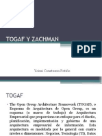 Trabajo de Compilación Bibliográfica TOGAF Y ZACHMAN