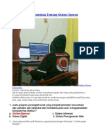Download Contoh soal dan jawaban Tentang Sistem Operasidoc by aistop SN276673573 doc pdf