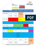 timetable