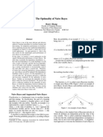 Optimality of Naive Bayes PDF