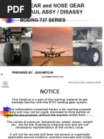 Main n Nose Gear b.737