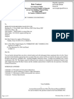 DGSND Rate Contract of Workstation