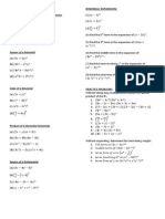 Special Products and Binomial Expansion