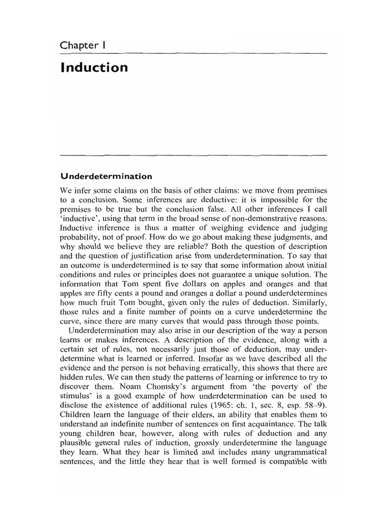 Lipton Induction PDF Inductive Reasoning Argument