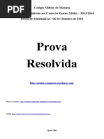 Cmm Prova Resolvida Mat 113