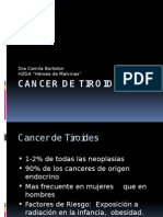 Cancer de Tiroides