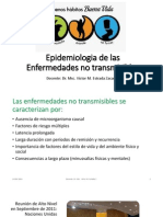 Epidemiologia de Las Enfermedades No Transmisibles