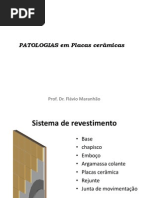Patologia Placas Cerâmicas
