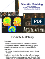 Bipartite Matching: Chapter 26 of CLSR