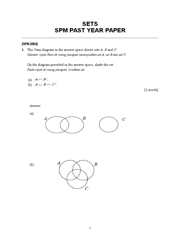 Venn Diagram Shading Exercises | PDF | Infographics | Conceptual Model