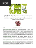 Guia de Plantas Medicinais de A a Z