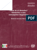 ¿QUE ES EL DERECHO? - Enrrique Caseres Nieto