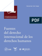 FUENTES DEL DERECHO INTERNACIONAL DE LOS D.H