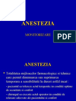 Anestezia-monitorizare