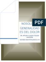 Terminología y Taxonomía Del Dolor