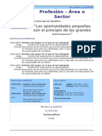 Formato CV Sistemas-Informática