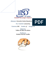 Lenguaje de Manipulación de Datos - Gerardo Osiris Ramirez Avila ISC 5A - Taller de BD