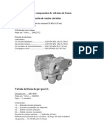 Valvulas de Frenos, Especificaciones PDF