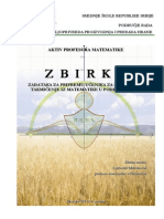 Zbirka Zadataka - Republičko Takmičenje Poljoprivrednih Škola Iz Matematike