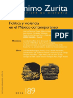 Relaciones Prensa-Poder en Veracruz, México. Del Modelo Clientela-Auoritario A La Nueva Estrategia de Negocios e Un Entorno Violento